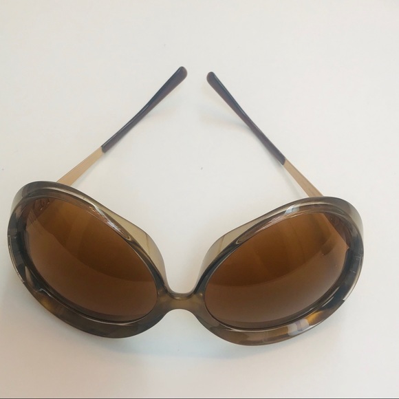 D & G Gold Retro Sunglasses with case - Picture 7 of 8